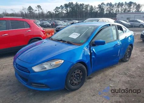 2016 Dodge Dart Se z USA, uszkodzony, nr VIN 1C3CDFAA7GD650527